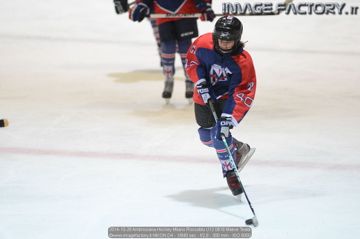 2014-10-26 Ambrosiana-Hockey Milano Rossoblu U12 0618 Maeve Tealdi